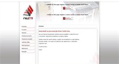 Desktop Screenshot of faletti.rs